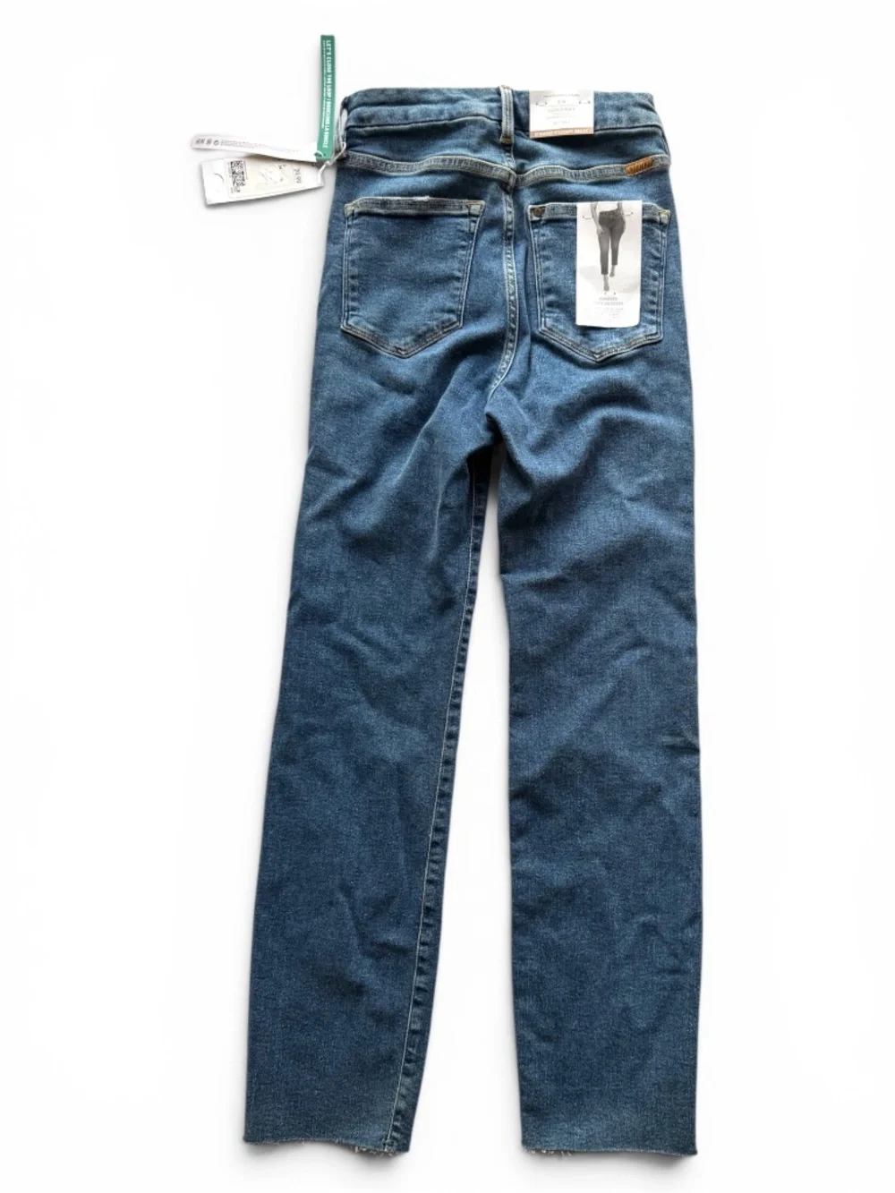 H&M Conscious Slim High Waist Ankle Jeans Medium Wash Size 2 NWT